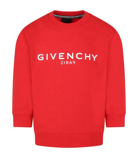 felpa rossa givenchy|Givenchy Felpa .